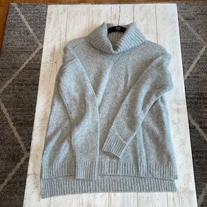 Ann Taylor grey turtle neck sweater